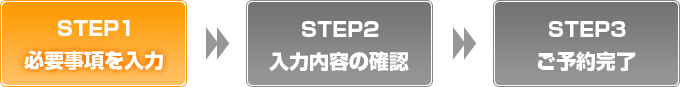 STEP1　必要事項を入力 