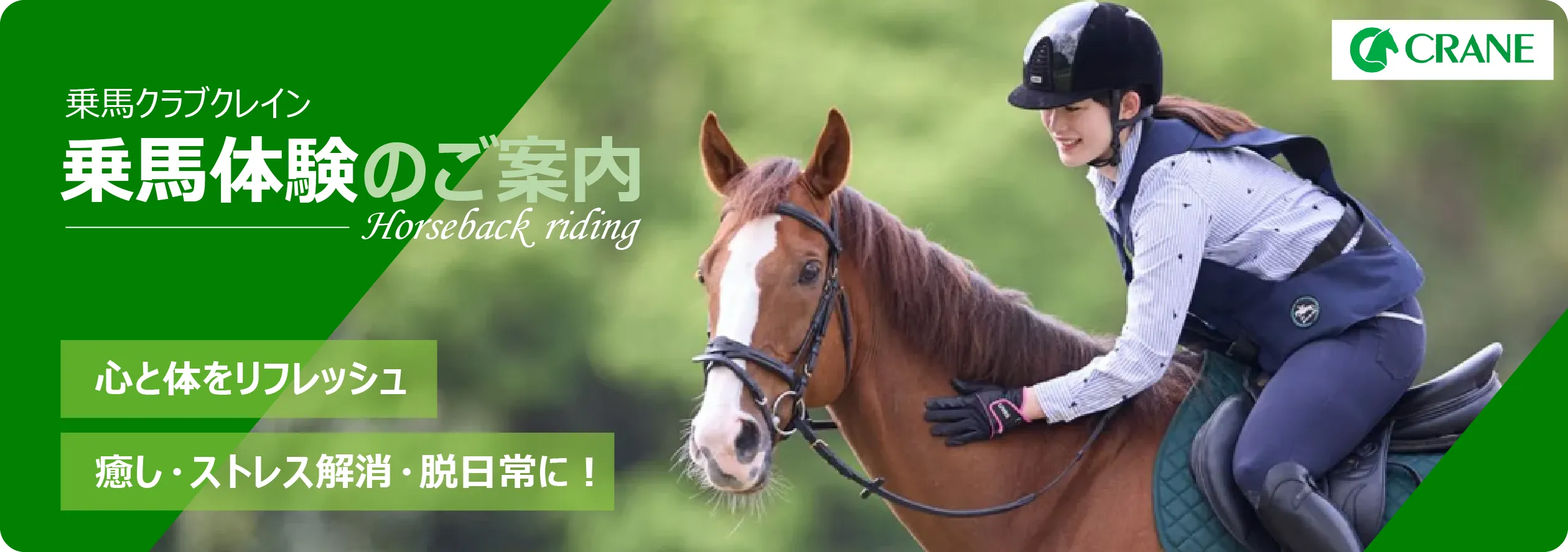 乗馬体験のご案内