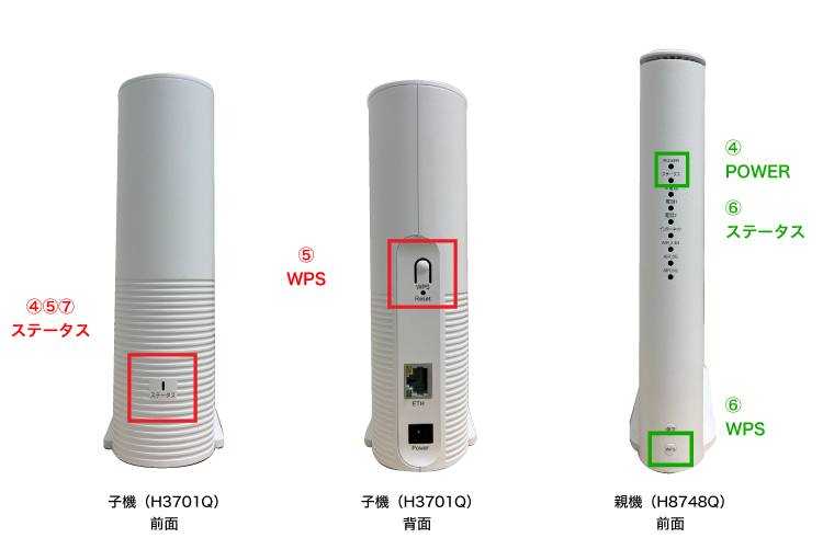 Wi-Fi7ルータの子機（H3701Q）の接続・設定