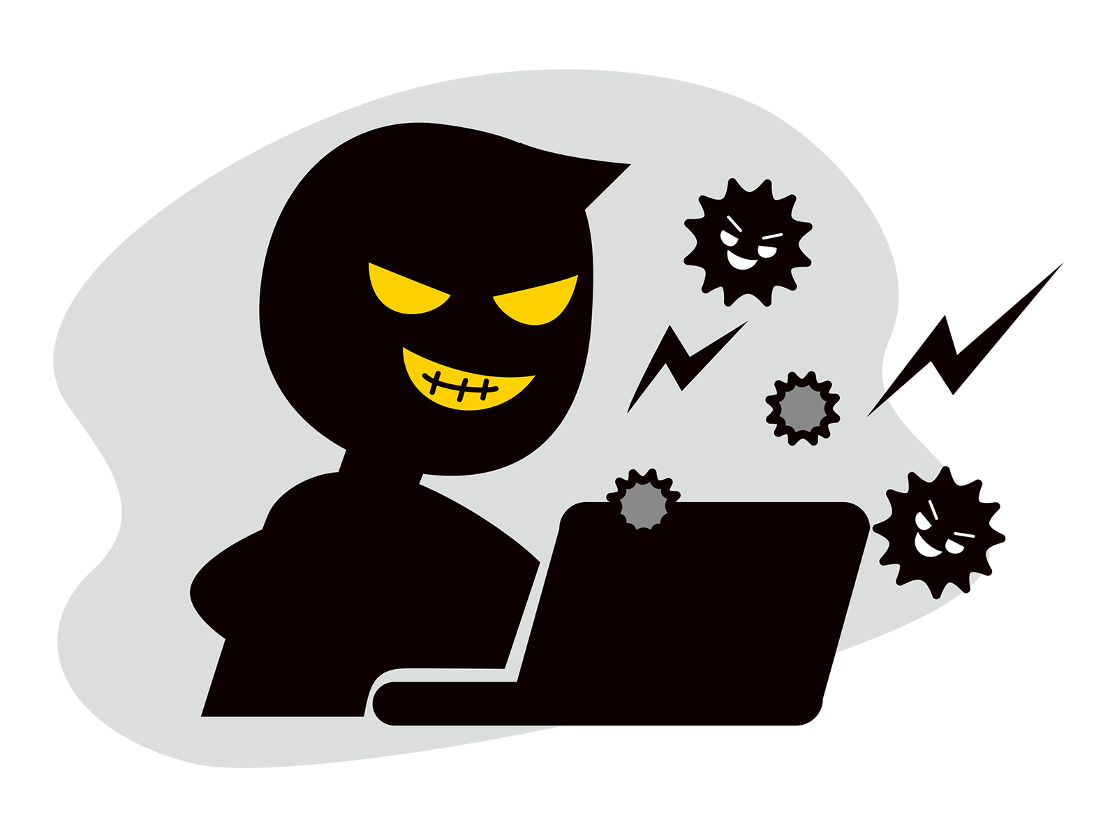 不正アクセスのイメージ