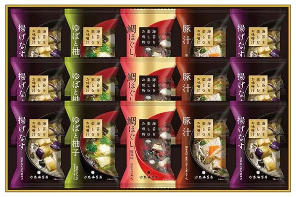 山本海苔店　海苔を楽しむお味噌汁・お吸物詰合せ