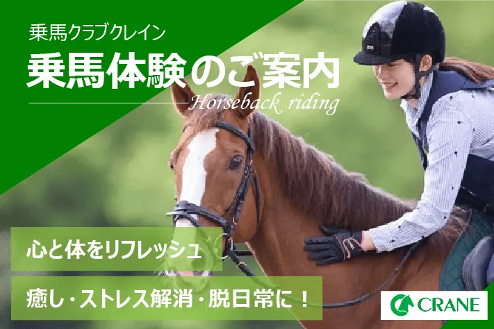 乗馬体験のご案内