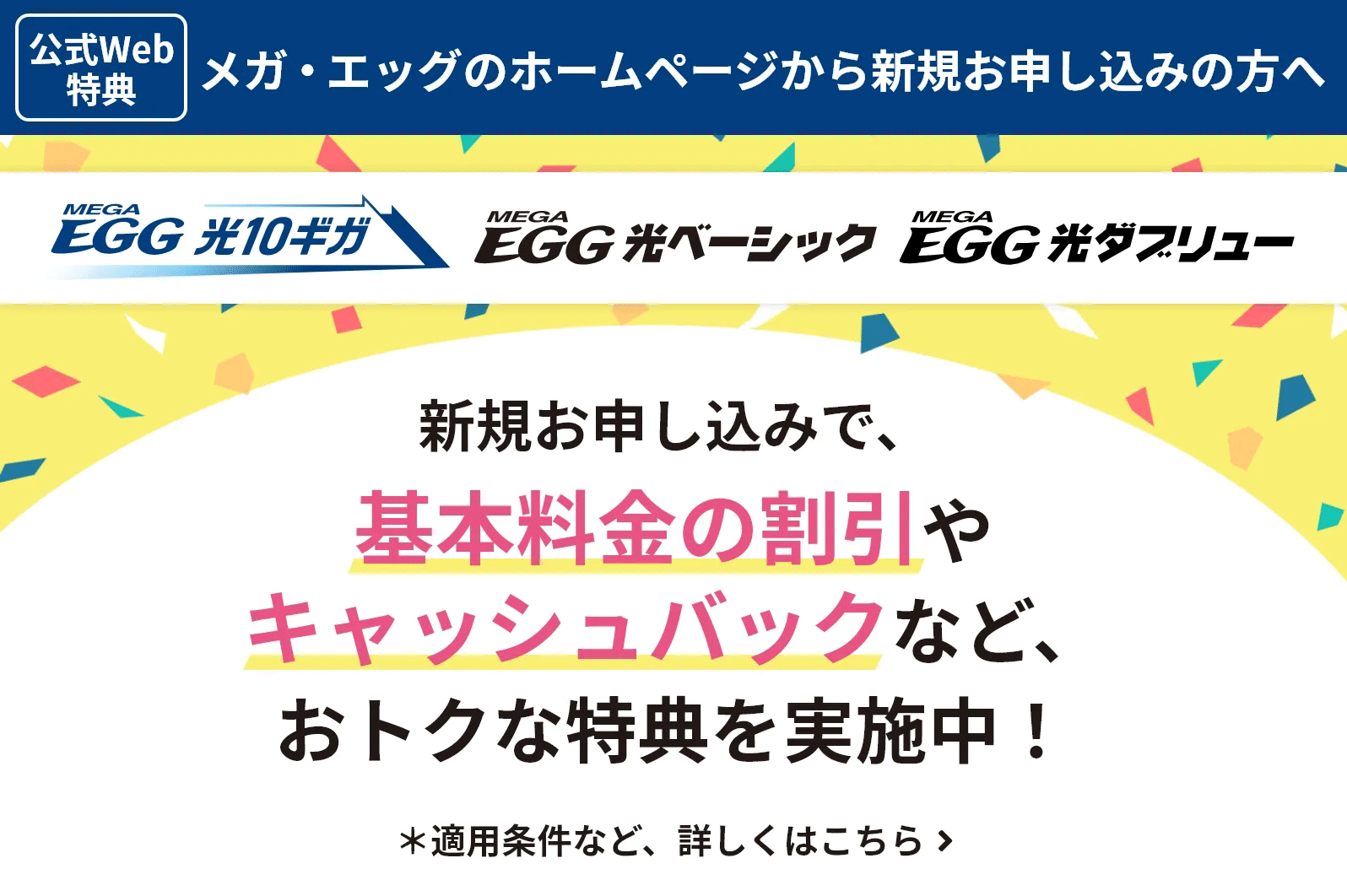 ［公式Web特典］新規お申し込みでおトク！